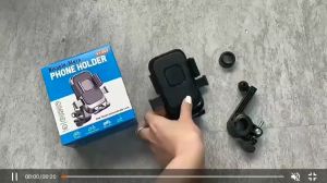 Motorcycles Bicycles Phone Holder Rotation Navigation Bracket For Riding Delivery Rider Pemegang Telefon Motosikal Basikal