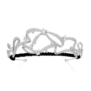 HEFANG Jewelry | Elegant Lightweight Luxury Ribbon Candy Tiara
