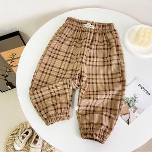 Childrens Casual Printed Long Pants Autumn Winter Cartoon Boys Girls Leisure Trousers mid Size Large Patterned Kids Pants