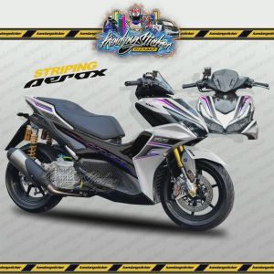 Striping Aerox 2020-2022 & Stiker Nvx Malaysia Sunmori