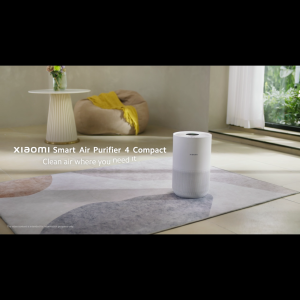 Máy lọc không khí Xiaomi Smart Air Purifier 4 Compact | Loại bỏ tác nhân gây dị ứng | Điều khiển thông minh | Theo dõi chất lượng không khí theo thời gian thực I Khử mùi
