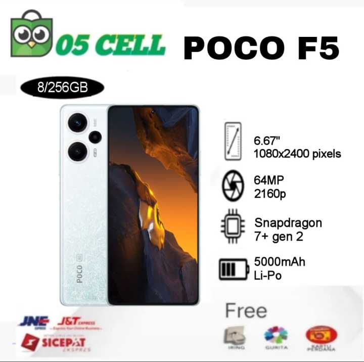XIAOMI POCO F5 5G { RAM 8/256GB & 12/256GB} SMARTPHONE ORIGINAL 💯 DAN ...