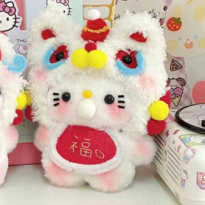 Đồ Chơi Búp Bê Ghi Âm Kity Cat Pachat Dog Squeak Toy DIY Materials Bag Pendant Bear Doll Gift Plush Fabric Toys for All Ages