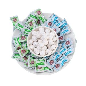 Trendy Sour Plum Candy Office Mints Snacks en Breath Portable Mint Sugar Free Traditional Candy Fruit Candy Bag Packaging