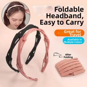 Adjustable Portable Hair Band Anti-slip Stretch Headband