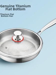 Non-Coating Titanium Frying Pan