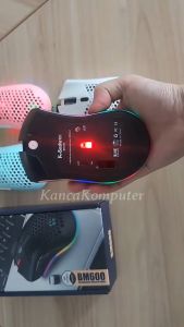 K-SNAKE Mouse Gaming Wireless RGB Honeycomb Rechargeable - BM600