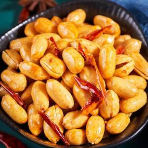 Crispy Fried Peanuts Salty Snack