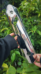 Pelindung Knalpot Vega ZR (Besi) - Cover Tutup Penutup Tameng Kenalpot Yamaha Vega ZR 115