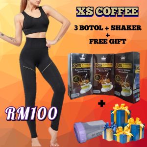 XS COFFEE 3 BOX FREE SHAKER KOPI KURUS SLIMMING COFFEE