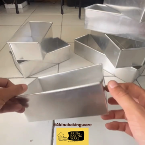 Loyang Persegi Panjang Roti Sobek Brownies Panggang 20x10x7 22x10x7 24x10x7 cm Tebal Anti Lengket