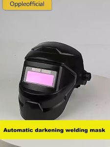 Auto Welding mask darkening helmet face protection Adjustable with Solar headlamp shield Eye glass
