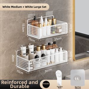 ERMO | No-drill Bathroom Shelf Organizer