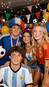2026 World Cup Waterproof Flag Tattoo Stickers Fan Match Tattoo Stickers