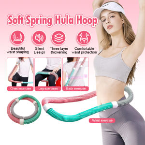 Spring Hula Hoop Extra Weightening Waist Twisting Exercise Adult Women Weight-loss Home Fitness Alat Senaman 呼啦圈