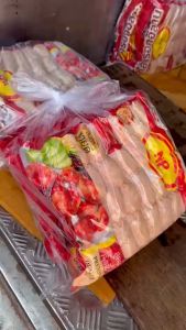 ไส้กรอกอีสาน NP88  ขนาด 1 กิโลกรัม จำนวน 32 ลูก สูตรเปรี้ยว