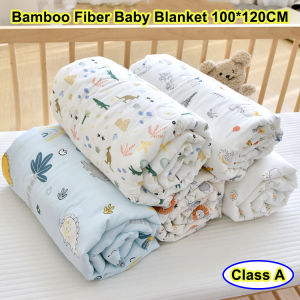 Chăn sợi tre cho nam nữ làm mát mùa hè Chăn điều hòa không khí Chăn ngủ mỏng in