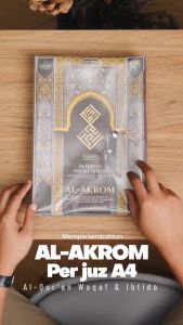 Al Quran Mujazza A4 - Al Quran Per Juz A4 - Al Akrom Per Juz A4 cordoba