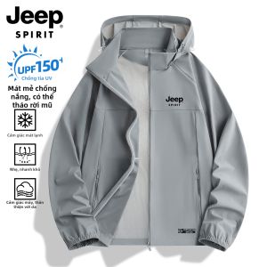 JEEP SPIRIT | Áo khoác chống nắng nam dáng rộng