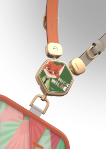 Belkin MSZ003qcOG-DY Zootopia 2in1 Leather Phone Strap