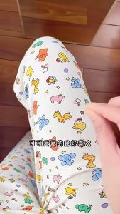 พร้อมส่งฟรี ! กางเกงขายาวผู้หญิง ลายการ์ตูนน่ารัก กางเกงขายาวผู้หญิง  สีสดใส ใส่สบาย ใส่เที่ยว ใส่นอนได้ สินค้าในไทย เก็บคูปองส่งฟรี