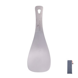 Boundless Voyage Titanium Rice Spoon Cook Shovel Outdoor Camp Household Rice Shovel Scoop Thickened Tableware Ti1079T