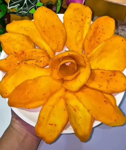 (MỚI) Xoài Sấy Dẻo Muối Ớt Nguyên Miếng Đặc Biệt Vị Chua Cay Mềm Dẻo Không Xơ