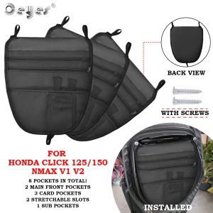 Ceyes Underseat Organizer for Honda Click 125/150 Nmax V1 V2 Multifuctional Motorcycle Organizer 【with screw】