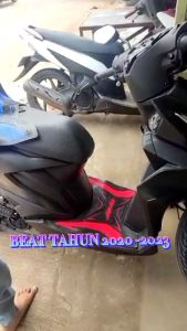 TERMURAH KARPET alas pijakan kaki motor Honda beat 2020-2023 new beat deluxe street full rubber khusus beat keluaran 2020.2023