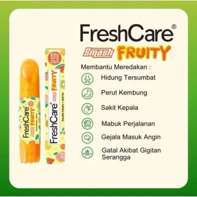 FRESHCARE SMASH DOUBLE INHALER+ROLL ON