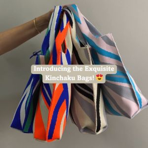 Kinchaku Bags Large | Vibrant colors