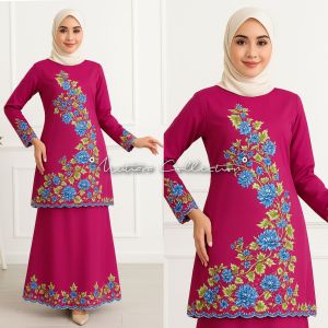 SETELAN BAJU KURUNG JADI/BAKAL BAHAN BUNGA PINUS