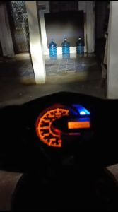 BOHLAM DEPAN H6 LED PUTIH YUZAKA KAKI 1 GRAND REVO SUPRA X 125 FIT NEW KARISMA