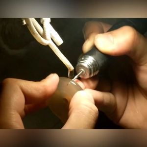 10pcs Mata Bor Lapis Berlian 1mm-2.0mm untuk Batu Permata Kaca Liontin Gelang Akik