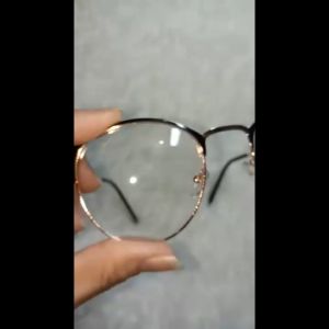 Termurah! Kacamata Lensa Photocromic Frame Besi Titanium & Fashion Hitam Gelap Pria Wanita