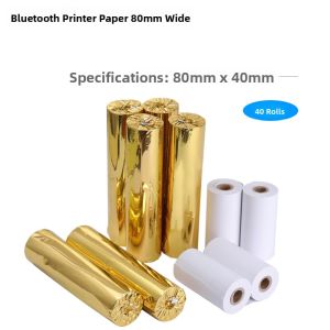 Specialized 80x40 Thermal Receipt Paper for Small POS Machines And Restaurant Tablets Yongfeng Brand Office Supplies