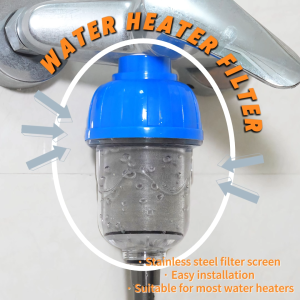 Pre Filter for Shower Water Heater Intelligence Filter PP Cotton High Dens 1/2"Inch PipesHousehold