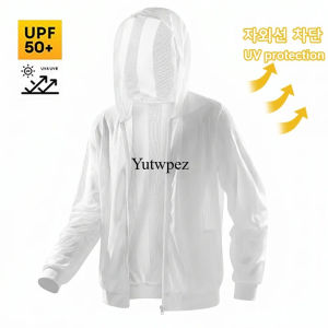 Outdoor Hiking Summer UPF50+ UV Sun Protection Skin Coats Mens Running Ultra-Light Hooded Outwear Breathable Casual Jackets