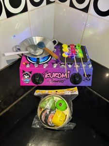 Kompor Mainan Anak KUROMI / Mainan Anak Perempuan Set Kitchen