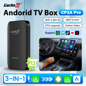 CarlinKit CP2A Pro Ai Box Wireless Adapter CarPlay Android Auto Wireless Smart CarPlay Box Support YouTube Netflix 5G WIFI USB