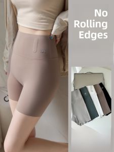 miiow | Cat Woman Safety Pants High Waist Bikini Briefs Womens Summer High-Waisted Butt-Lifting Shorts Shark Bottom Shorts For Outdoor Wear