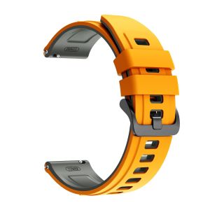 22mm Sport Slicone Strap for OnePlus Watch 4 3 2 2R 46mm Soft Bracelet for Huawei GT6 Pro for Mi S5/4/3/1 Watch 2 Pro WatchBand