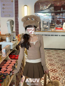 Early Autumn Womens Korean Style Atmosphere Sensation Chic Sweet And Spicy Set Dressing Pure Desire Wind Skirt Set 2025 Ultra Popular Dress