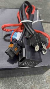 Kabel Relay Super Lampu HID Projector Biled Projie LED Motor Mobil H4 1 dan 2 Lampu Kabel Set Biled
