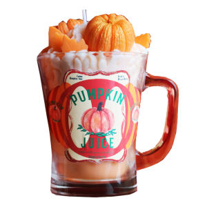 Original Harry Potter Pumpkin Scented Candle Gift Box Essential Oil Autumn Festive Indoor Home Decor Soy Wax Candle