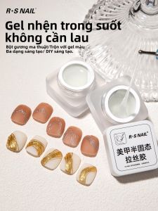 Sơn Gel Móng Tay RSNAIL 5g Dạng Dây Nhện Trong Suốt Bán Cứng Sơn UV Gel Vẽ Viền Sơn Bóng Dành Cho Thiết Kế Nail Art