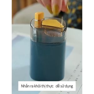 Hủ Đựng Tăm Nút Nhấn Tự Động Lấy Tăm Tiện Lợi Dễ Sử Dụng - Lọ đựng tăm xỉa răng tự động lấy tăm
