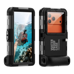 [SHELLBOX] 15M/50FT Underwater Waterproof Diving Phone Case for OnePlus 15 13 12 11 Ace Nord 6 Ultra Turbo 6X CE6 CE5 Full-Body Water Proof Cover Casing