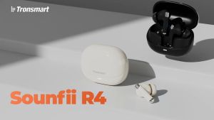 Tronsmart Sounfii R4 ENC Earphones หูฟังไร้สายมาพร้อมเคสชาร์จ ไมโครโฟนตัดเสียงรบกวน ไดร์เวอร์ไทเทเนียมขนาด 12 มม.