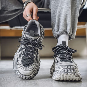 Giày Thể Thao Nam Lưới Mùa Đông Chống Trượt Giày Chạy Bộ Thường Ngày Giày Bố Thời Trang Mới 2025 Giày Thể Thao Nam